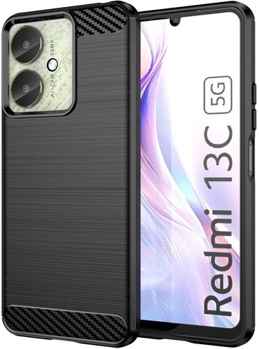 TopQ Xiaomi Redmi 13C 5G black 126672 - Phone Cover - Main image