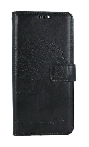 TopQ Xiaomi Redmi 13C booklet Black tree owls 127727 - Phone Case - Main image