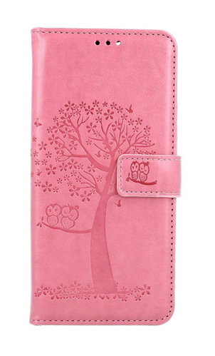 TopQ Xiaomi Redmi 13C booklet Pink tree owls 127732 - Phone Case - Main image