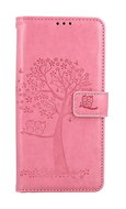 TopQ Xiaomi Redmi Note 13 Pro booklet Pink tree owls 127758 - Phone Case