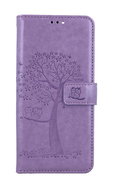 TopQ Xiaomi Redmi Note 13 Pro booklet Light purple tree owls 127740 - Phone Case