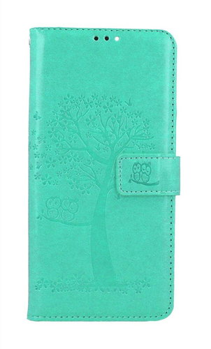 TopQ Xiaomi Redmi Note 13 Pro booklet Green tree owls 127739 - Phone Case - Main image