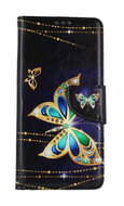 TopQ Xiaomi Redmi Note 13 Pro booklet Golden butterfly 127714 - Phone Case