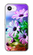 TopQ Cover Image iPhone 16e hard Purple flowers 138387 - Phone Cover