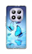 TopQ Cover Image Xiaomi Redmi Note 14 Pro hard Blue butterflies 136686 - Phone Cover
