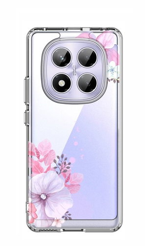 TopQ Cover Image Xiaomi Redmi Note 14 Pro hard Violet Blossom 136689 - Phone Cover - Main image