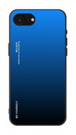 TopQ Cover LUXURY iPhone 16e solid rainbow blue 138479 - Phone Cover