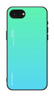 TopQ Cover LUXURY iPhone 16e solid rainbow green 138481 - Phone Cover