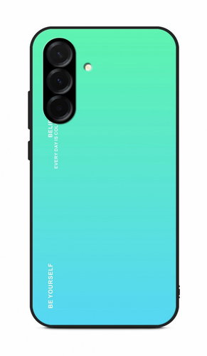 TopQ Cover LUXURY Samsung A36 solid rainbow green 138623 - Phone Cover - Main image
