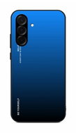 TopQ Kryt LUXURY Samsung A56 pevný duhový modrý 138561 - Kryt na mobil