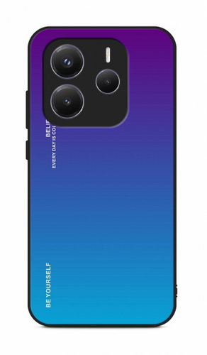 TopQ Cover LUXURY Xiaomi Redmi Note 14 5G solid rainbow purple 136666 - Phone Cover - Main image