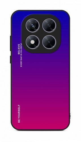 TopQ Cover LUXURY Xiaomi Redmi Note 14 Pro+ 5G solid rainbow purple 137015 - Phone Cover - Main image