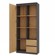 Topeshop White Shelf RS-80 anthracite Artisan - Shelving Unit