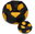 Black/yellow