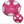Pink/white
