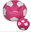 Pink/white