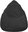 Seat bag corduroy Lincoln, black, 125 cm