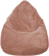 TopKing Lincoln corduroy sofa bag, old pink, 125 cm - Bean Bag