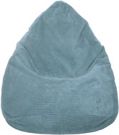 TopKing Lincoln corduroy sofa bag, light blue, 125 cm - Bean Bag
