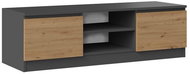 Topeshop RTV Malwa 120 Anthracite Artisan - TV Table