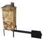 Smoker TopKing Garden wooden smokehouse with tin roof 162 cm - TOPAGD - Udírna