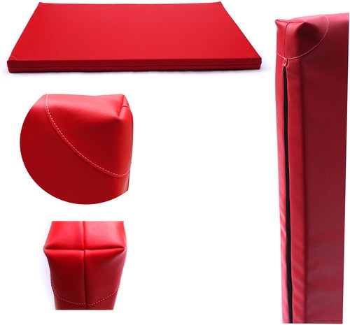 TopKing Professional gymnastics mat for athletes 200 × 120 × 10 cm Red - Gymnastic Mat - Main image