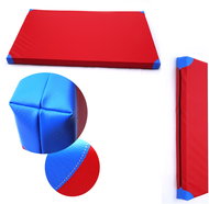 TopKing Professional gymnastics mat for athletes 200 × 120 × 10 cm Red/Blue - Gymnastic Mat