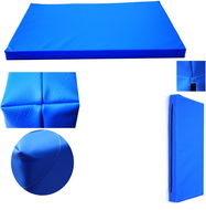 TopKing Profesionální gymnastická žíněnka pro sportovce 200 × 120 × 10 cm Modrá - Žíněnka