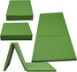 Gymnastic Mat TopKing Folding gymnastic and rehabilitation mattress 3-piece 180 × 60 × 5 cm Lime - Žíněnka