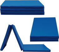 TopKing Folding gymnastic and rehabilitation mattress 3-piece 180 × 60 × 5 cm Blue - Mat
