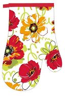 TORO KITCHEN HAT WITHOUT MAGNET 18x27 RED FLOWERS - Oven Mitt