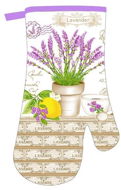 Ofenhandschuh TORO Topfhandschuh Lavendel - 18 cm x 30 cm - Chňapka