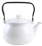 TORO Enamel Teapot, 2,5l, White - Teapot