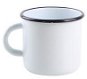 TORO Enamel Mug, 400ml, White - Mug