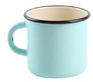 TORO Enamel Mug, 400ml, Turquoise - Mug