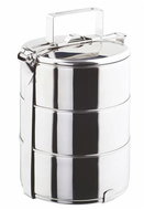 Toro Food carrier 3 tiers stainless steel - Snack Box