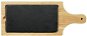 TORO Doska na krájanie 41 × 16,5 × 1,5 cm, drevená s bridlicou - Doska na krájanie