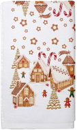 Toro Gingerbread Village Tea Towel - Kitchen Towel