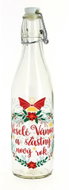Toro Bottle with Swing Top 1L Merry Christmas - Liquor Bottle
