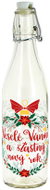 Toro Bottle with snap closure "Merry Christmas" - Liquor Bottle