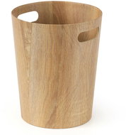 TORO Waste basket 25 × 25 × 30 cm wood colour - Rubbish Bin