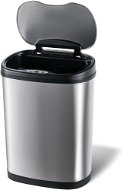 Toro Waste Bin with Segregated Baskets, with Waste Sensor, Stainless Steel, 42l - Contactless Waste Bin