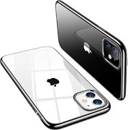 Torras Crystal Clear iPhone 11 készülékhez, Black - Mobiltelefon tok