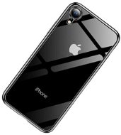 Torras Crystal Clear iPhone XR készülékhez, Black - Mobiltelefon tok
