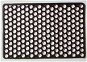 TORO RUBBER MAT PROFILE/SMOOTH 40X60cm RUBBER BLACK - Doormat