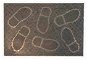 TORO RUBBER MAT WITH SPIKES 40X60cm RUBBER BLACK - Doormat