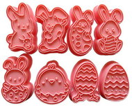 TORO Set of 8 Easter punches - Cookie Cutter