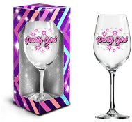 WINE GLASS XXL - PARTY GIRL, 600 ML - Red Wine Glass