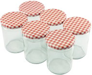 TORO Set of 6 jars for preserving 440 ml with lid - Canning Jar