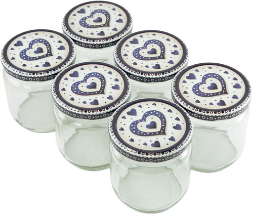 TORO Set of 6 jars for preserving 425 ml with lid - Canning Jar - Main image